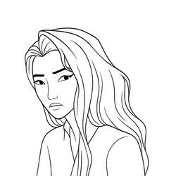 Coloriage KPop Demon Hunters #221154 à imprimer et colorier