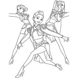 Coloriage KPop Demon Hunters #221172 à imprimer et colorier