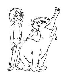 Le Livre de la jungle - Coloriages gratuits à imprimer