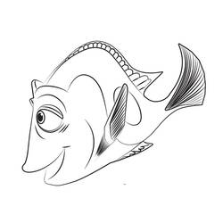 Coloriage Le Monde De Dory #196081 à imprimer et colorier