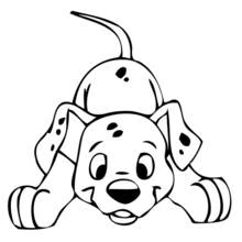 Les 101 Dalmatiens - Coloriages gratuits à imprimer