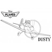 Les Avions (Planes) - Coloriages gratuits à imprimer