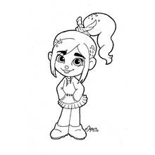 Les Mondes de Ralph - Coloriages gratuits à imprimer