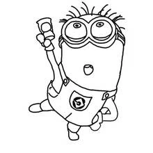 Minions - Coloriages gratuits à imprimer
