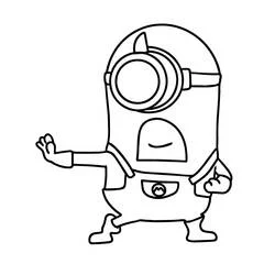 Moi, Moche et Méchant 4 - Coloriages gratuits à imprimer