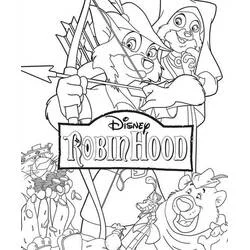 Coloriage Robin des Bois #187003 à imprimer et colorier