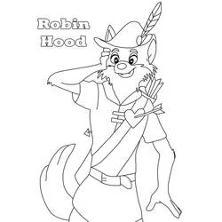 Coloriage Robin des Bois #187032 à imprimer et colorier