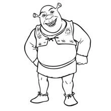 Shrek - Coloriages gratuits à imprimer