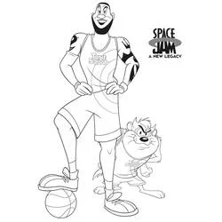 Coloriage Space Jam #198217 à imprimer et colorier