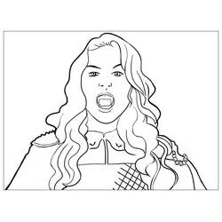 Chica Vampiro - Coloriages gratuits à imprimer