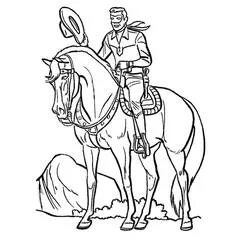 Zorro - Coloriages gratuits à imprimer