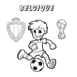 Belgique - Coloriages gratuits à imprimer