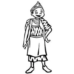Cameroun - Coloriages gratuits à imprimer