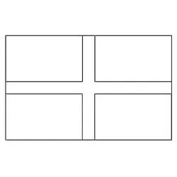 Drapeau Anglais - Coloriages gratuits à imprimer