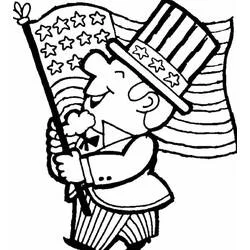 Etats-Unis (USA) - Coloriages gratuits à imprimer