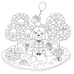 Animal Crossing - Coloriages gratuits à imprimer
