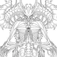Diablo - Coloriages gratuits à imprimer