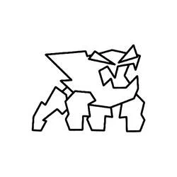 Coloriage Geometry Dash #221077 à imprimer et colorier