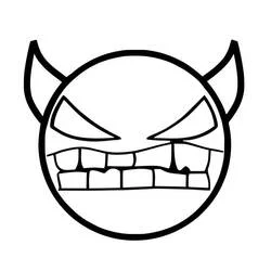 Coloriage Geometry Dash #221082 à imprimer et colorier
