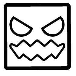 Coloriage Geometry Dash #221088 à imprimer et colorier