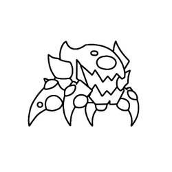 Coloriage Geometry Dash #221096 à imprimer et colorier