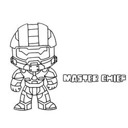 Halo - Coloriages gratuits à imprimer