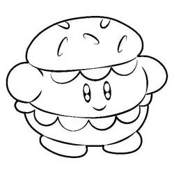 Kirby - Coloriages gratuits à imprimer