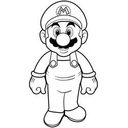 Mario - Coloriages gratuits à imprimer