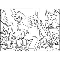 Minecraft - Coloriages gratuits à imprimer