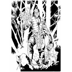 Mortal Kombat - Coloriages gratuits à imprimer