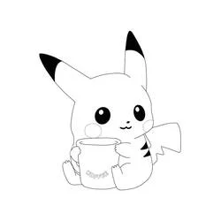 Pikachu - Coloriages gratuits à imprimer