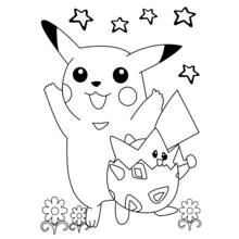 Coloriage Pokemon Go #154225 à imprimer et colorier