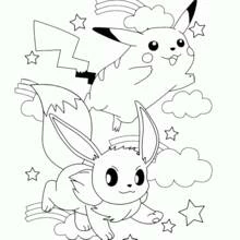Coloriage Pokemon Go #154357 à imprimer et colorier