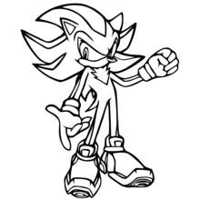Coloriage Sonic #153829 à imprimer et colorier