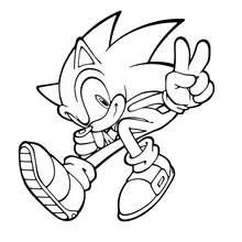 Coloriage Sonic #153832 à imprimer et colorier