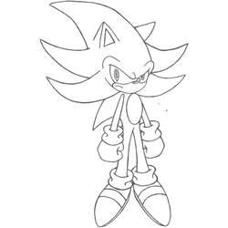 Coloriage Sonic #153912 à imprimer et colorier