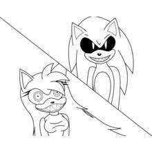 Coloriage Sonic #153927 à imprimer et colorier