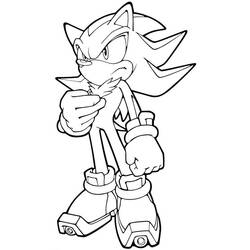 Coloriage Sonic #153946 à imprimer et colorier