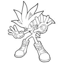 Coloriage Sonic #153948 à imprimer et colorier
