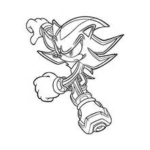 Coloriage Sonic #154011 à imprimer et colorier