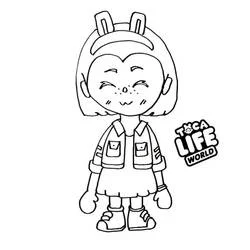 Coloriage Toca Boca #185755 à imprimer et colorier