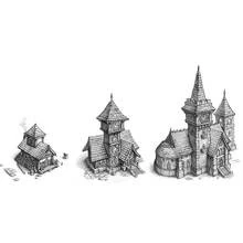 Coloriage World of Warcraft évolution d'un hôtel de ville