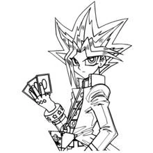 Yu-Gi-Oh! - Coloriages gratuits à imprimer