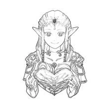 Coloriage imprimable Zelda (Jeux Vidéos) #113245 à colorier gratuitement