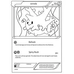 Coloriage Carte Pokémon Corayon