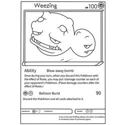 Coloriage Carte Pokémon Smogogo