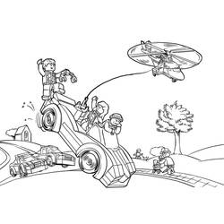 Lego City - Coloriages gratuits à imprimer