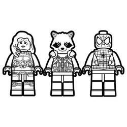 Lego Marvel - Coloriages gratuits à imprimer