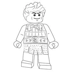 Coloriage Lego Ninjago figurine debout