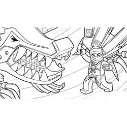 Lego Ninjago - Coloriages gratuits à imprimer